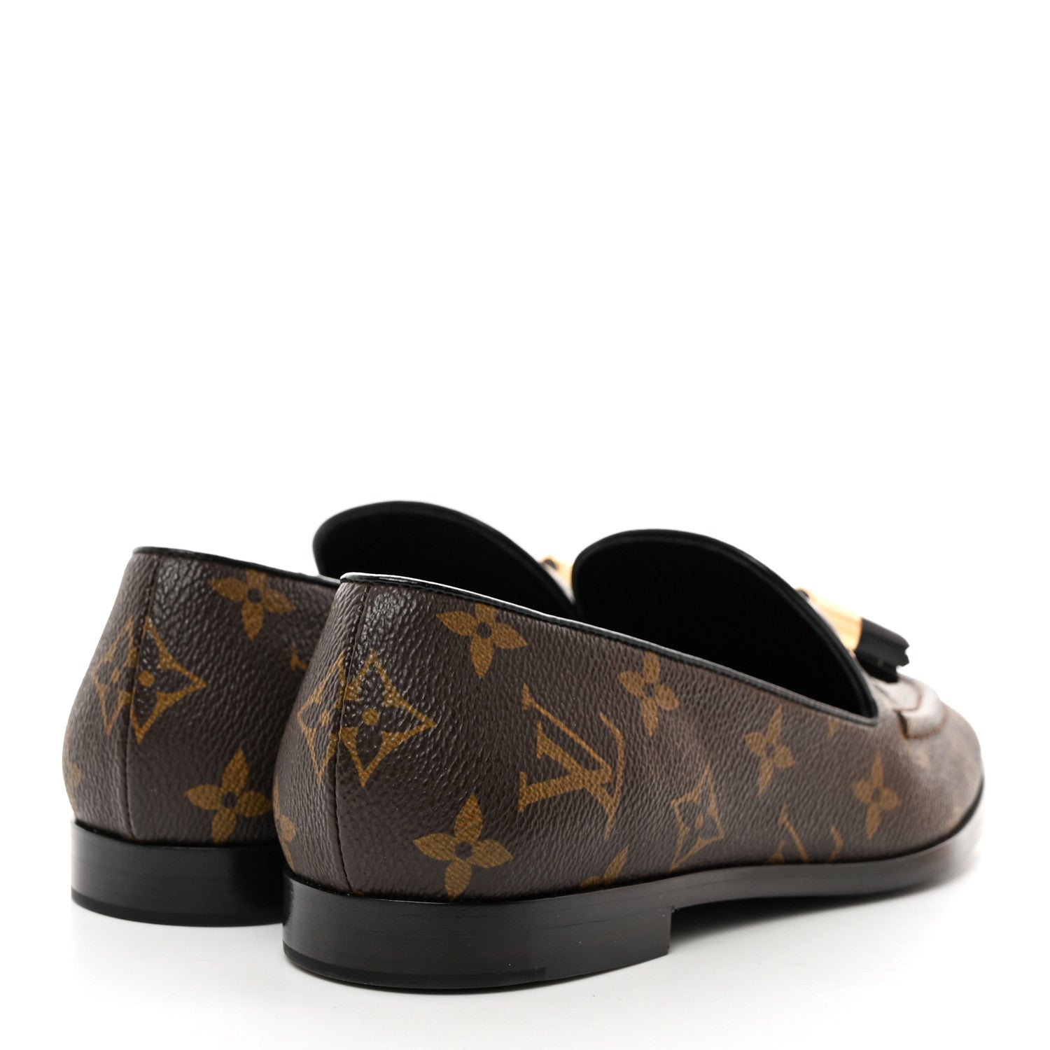 Louis Vuitton Monogram Society Loafers 36 5 of 10