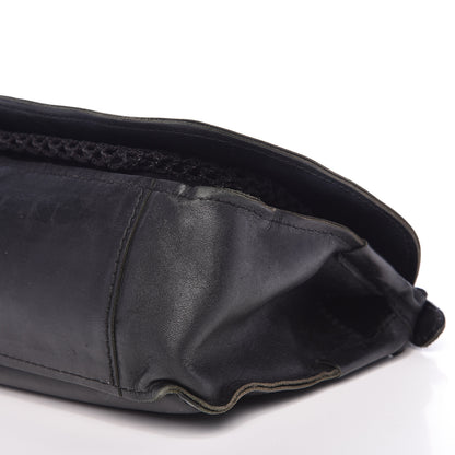 Chanel Calfskin Stitched Small Highlander Messenger Black 10 of 20