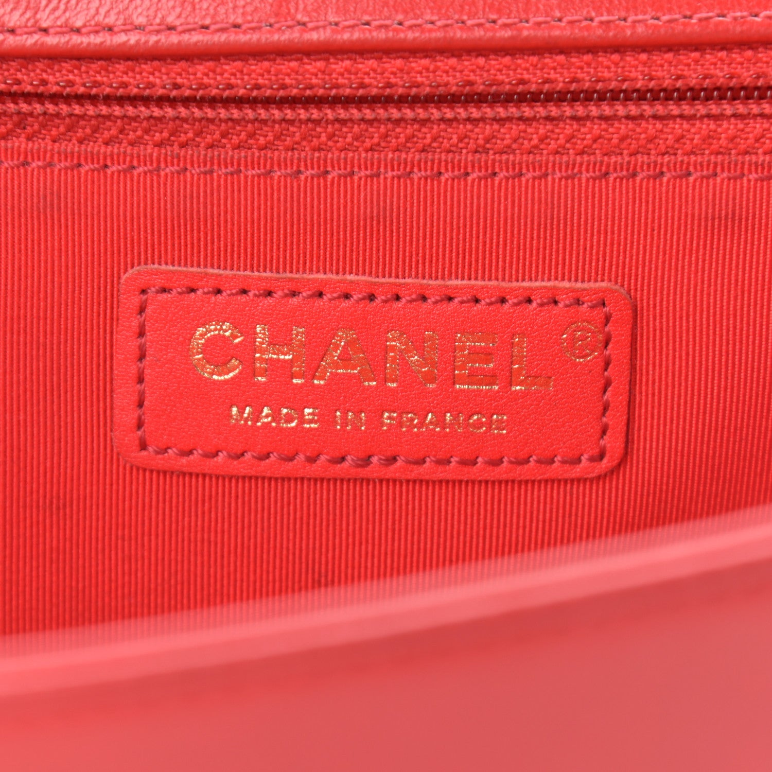 Chanel Lambskin Quilted New Medium Boy Flap Red 6 of 12