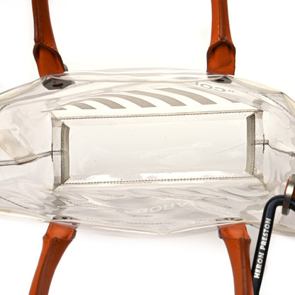 Off-White X Heron Preston PVC Transparent Crossbody Bag Orange White 5 of 19