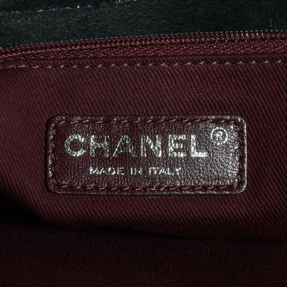 Chanel Goatskin Large Gentle Boy Shopping Tote Black 6 of 8