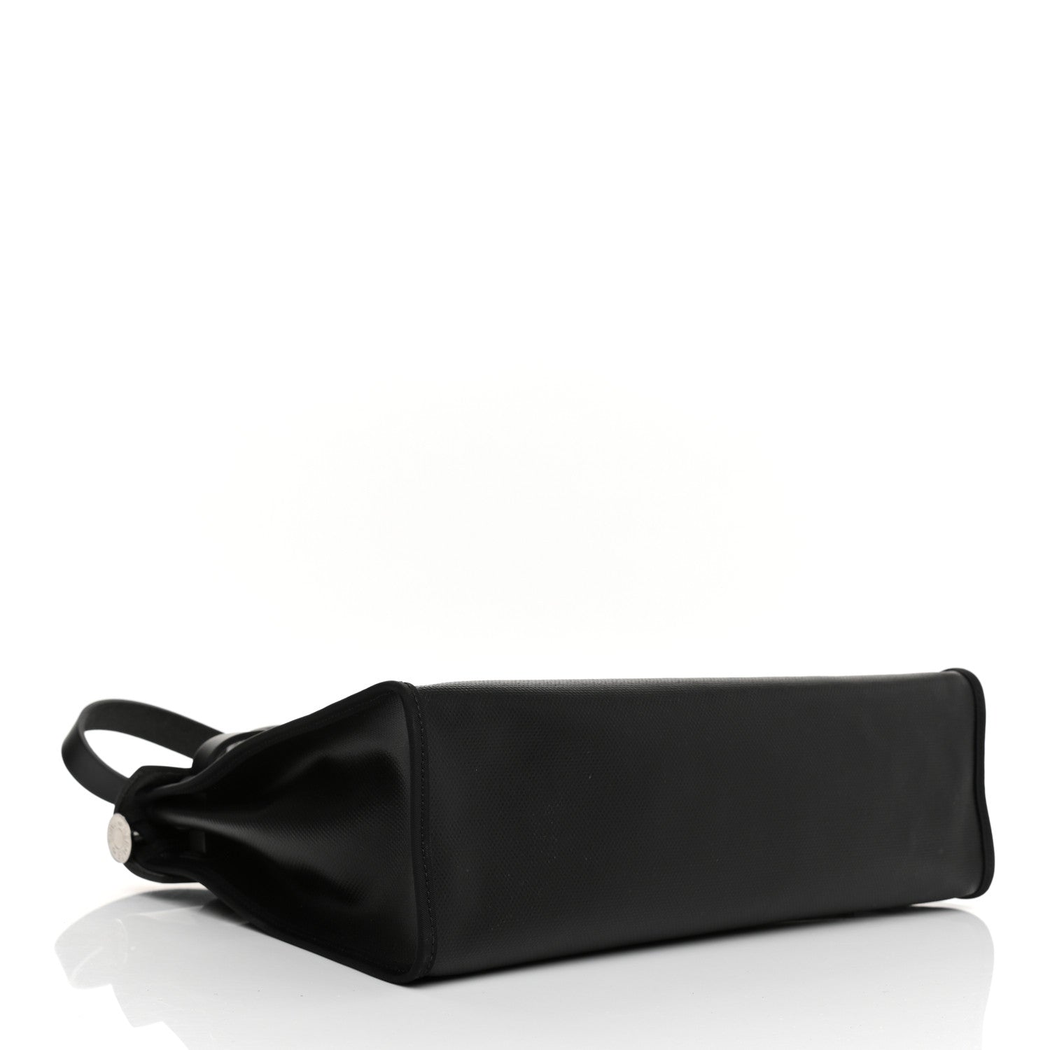 Hermes Toile H Berline Vache Hunter Herbag Zip PM 31 Black Ecru 5 of 9