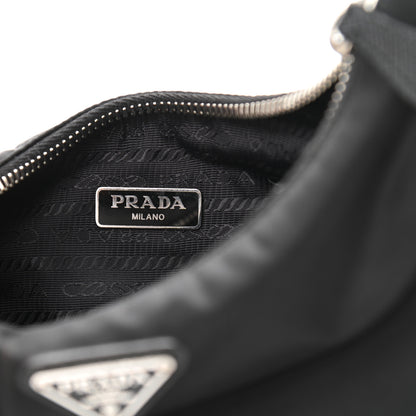 Prada Nylon Re-Edition 2005 Shoulder Bag Black 5 of 8