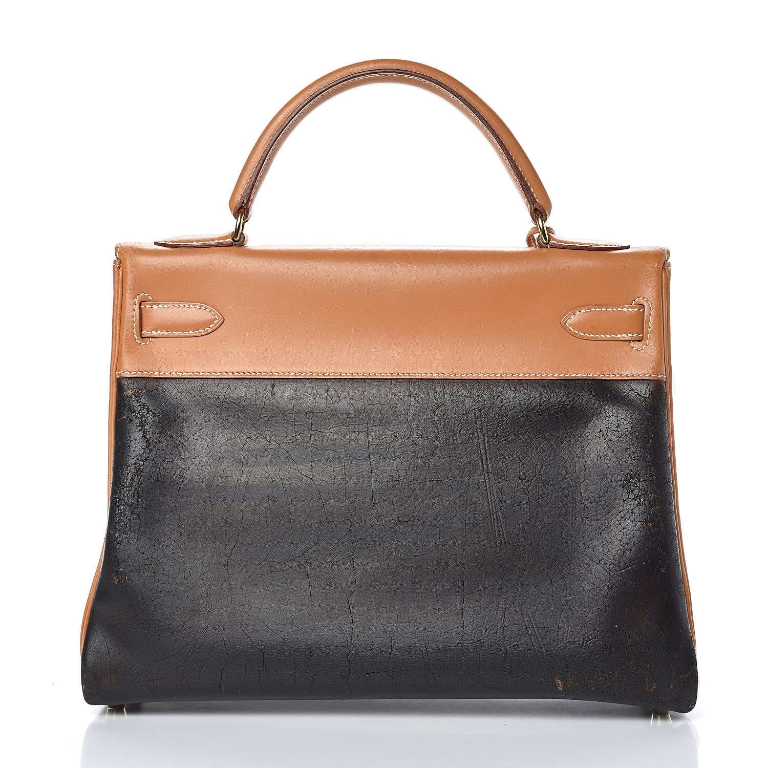 Hermes Vache Natural Amazonia Kelly Retourne 32 4 of 29