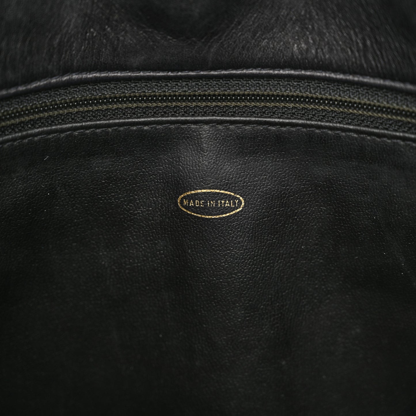Lambskin Quilted Shopping Tote Black