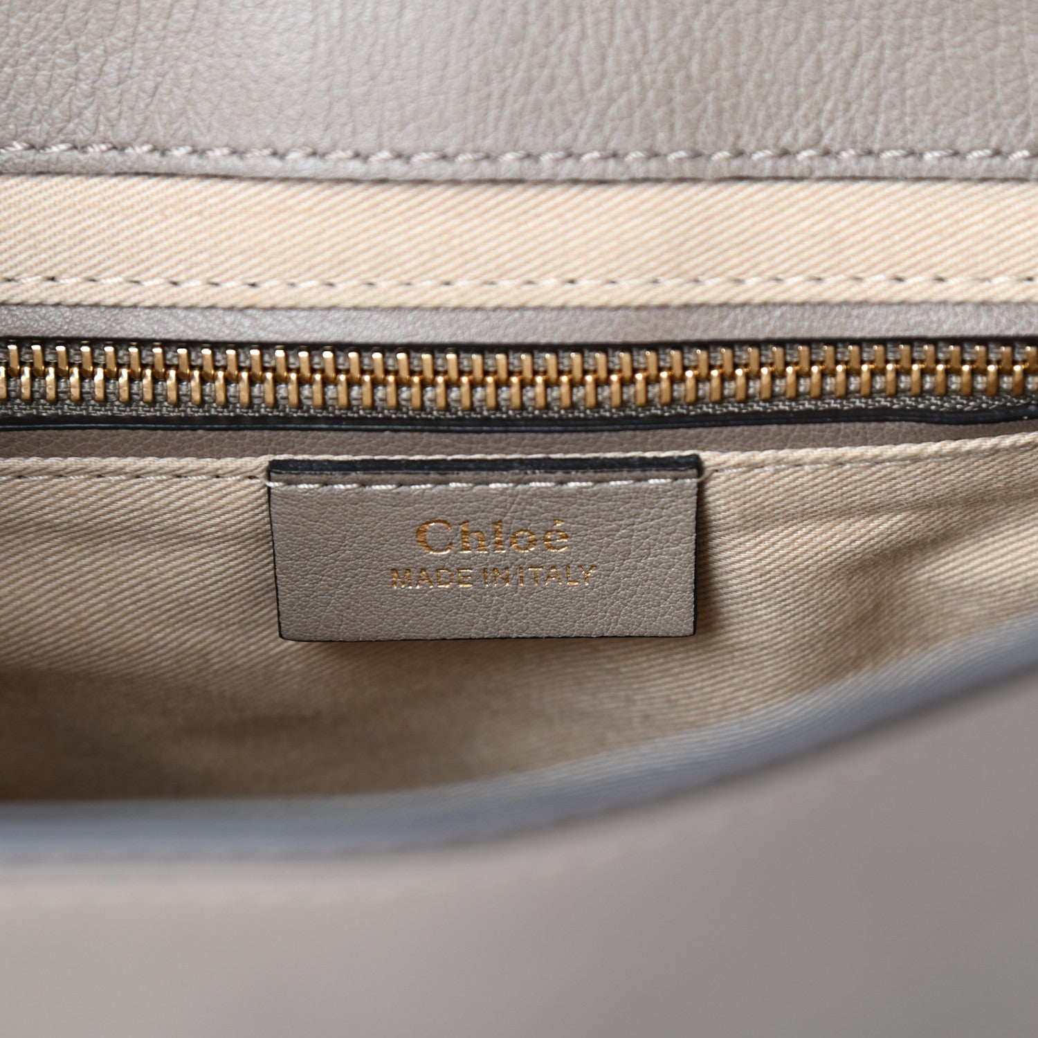 Chloe Suede Calfskin Small Faye Backpack Motty Grey 6 of 9