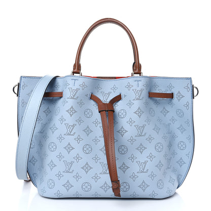 Louis Vuitton Mahina Girolata Blue Horizon Pumpkin 3 of 9