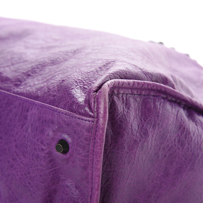 Balenciaga Agneau Classic Hardware Work Ultraviolet 12 of 14