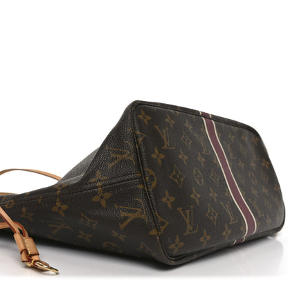 Louis Vuitton Monogram My LV Heritage Neverfull MM Bordeaux Ivory 8 of 9