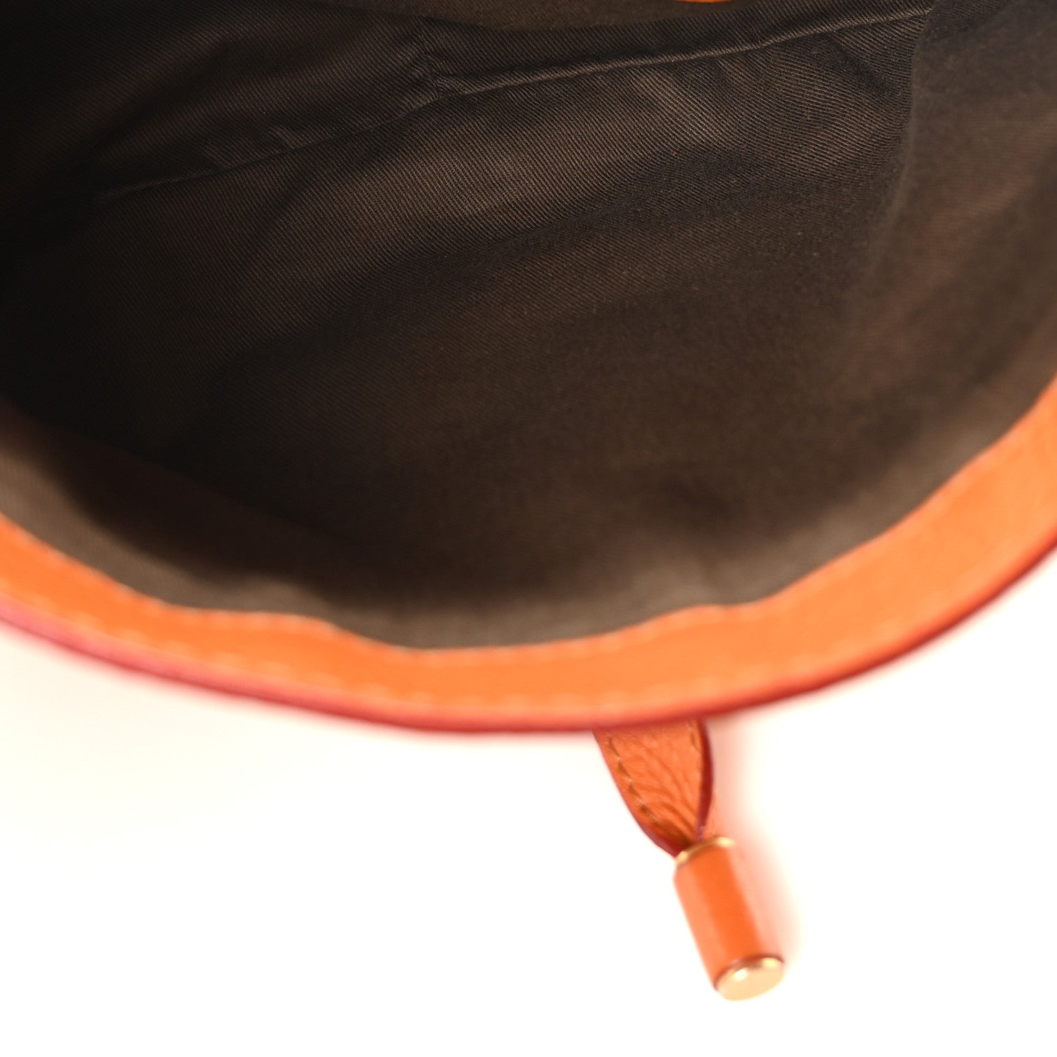 Chloe Calfskin Medium Marcie Round Crossbody Bag Indian Summer 5 of 10