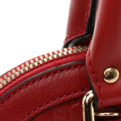 Gucci Soft Microguccissima Mini Dome Bag Rosso 11 of 12