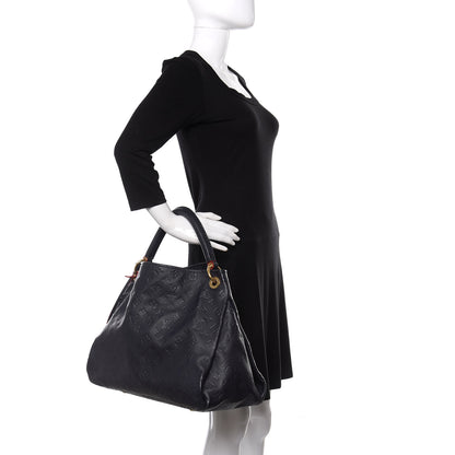 Louis Vuitton Empreinte Artsy MM Marine Rouge 2 of 9