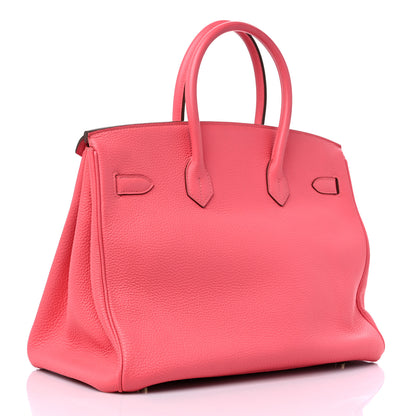 Hermes Togo Birkin 35 Rose Lipstick 3 of 14