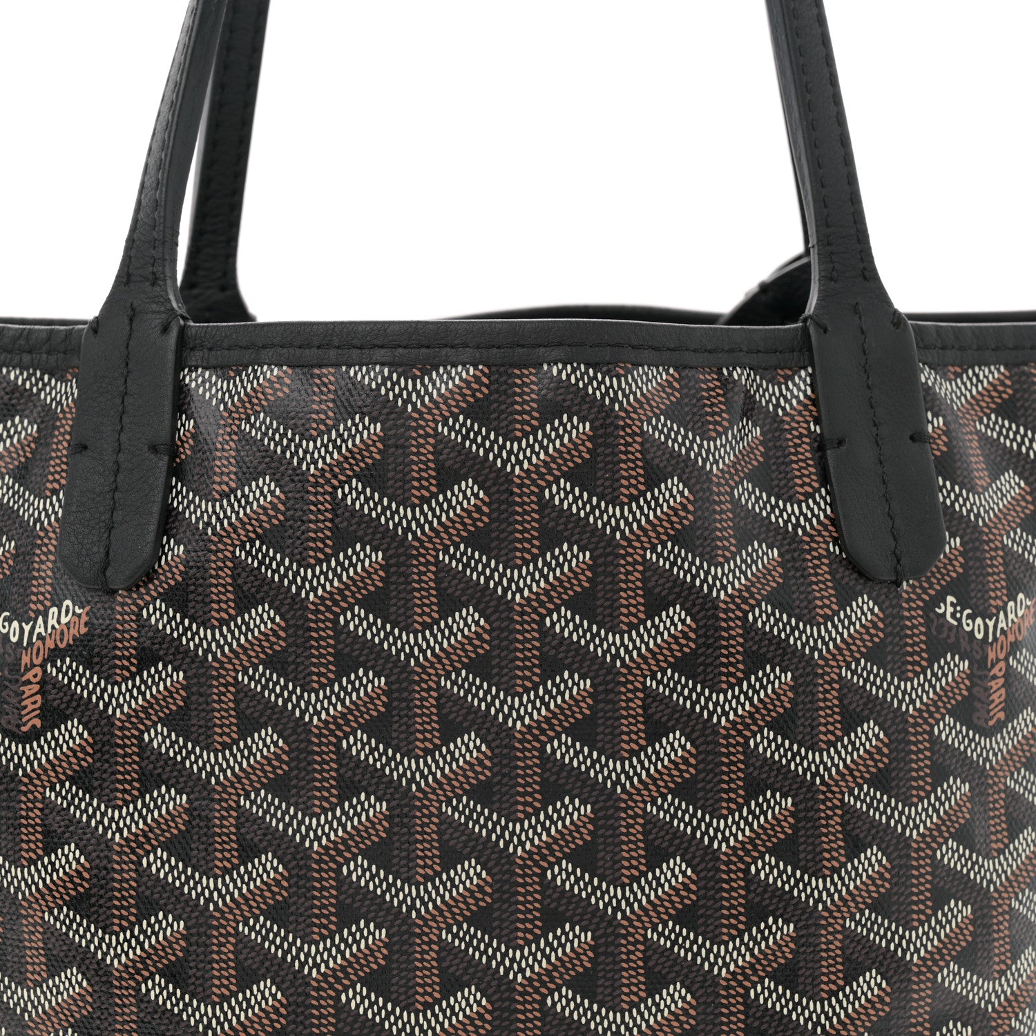 Goyard Goyardine Reversible Mini Anjou Black 10 of 16
