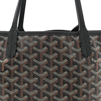 Goyard Goyardine Reversible Mini Anjou Black 10 of 16
