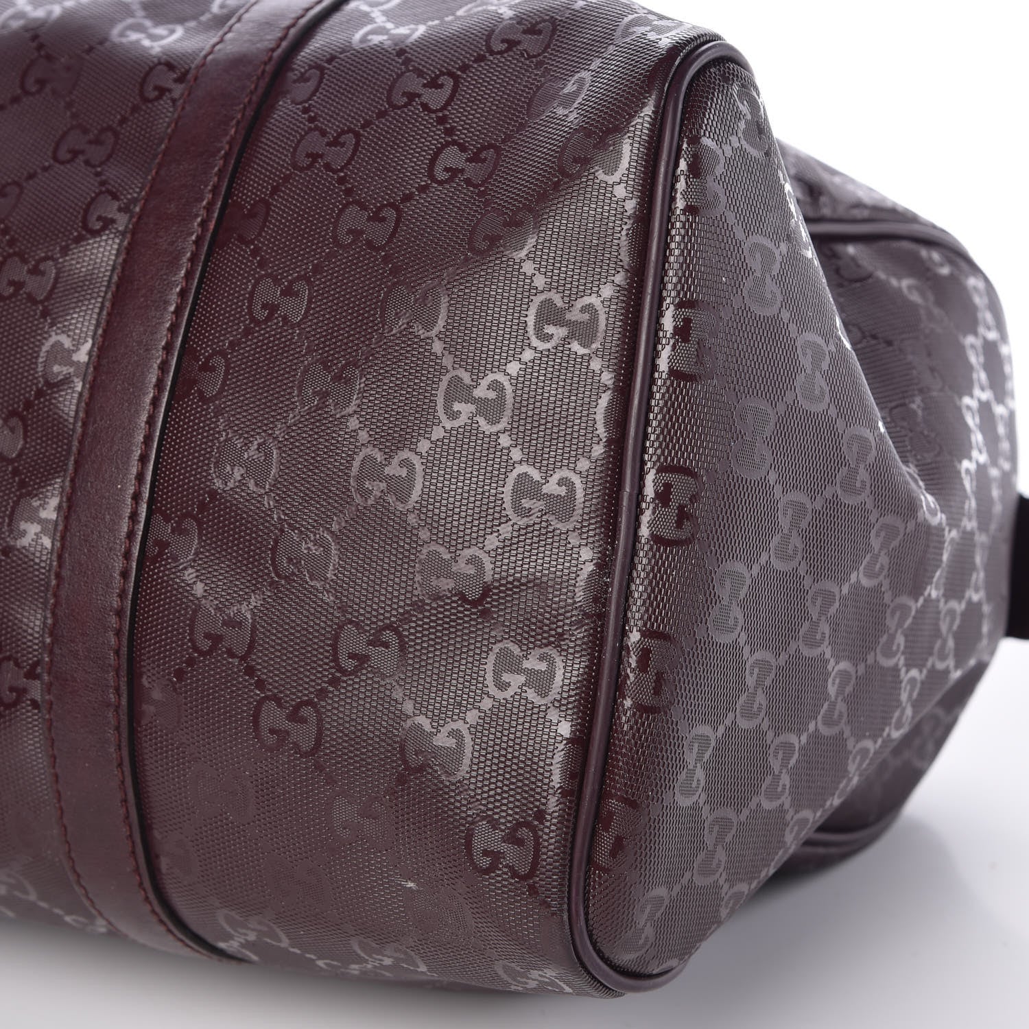 Gucci Imprime Monogram Medium Joy Boston Bordeaux 21 of 21