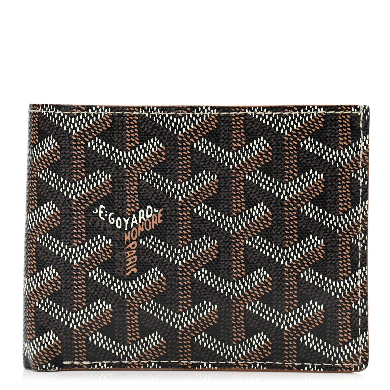 Goyard Goyardine Bi-Fold Victoire PM Wallet Black 1 of 6