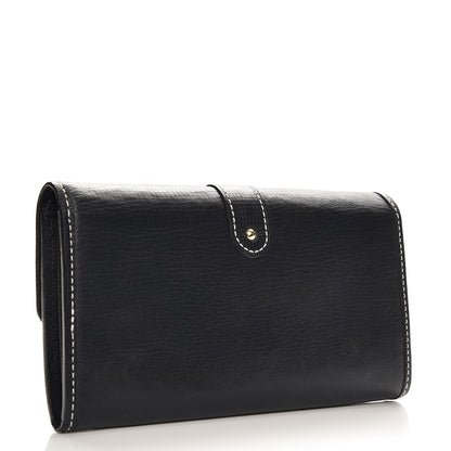 Louis Vuitton Utah Sarah Wallet Blue 3 of 7