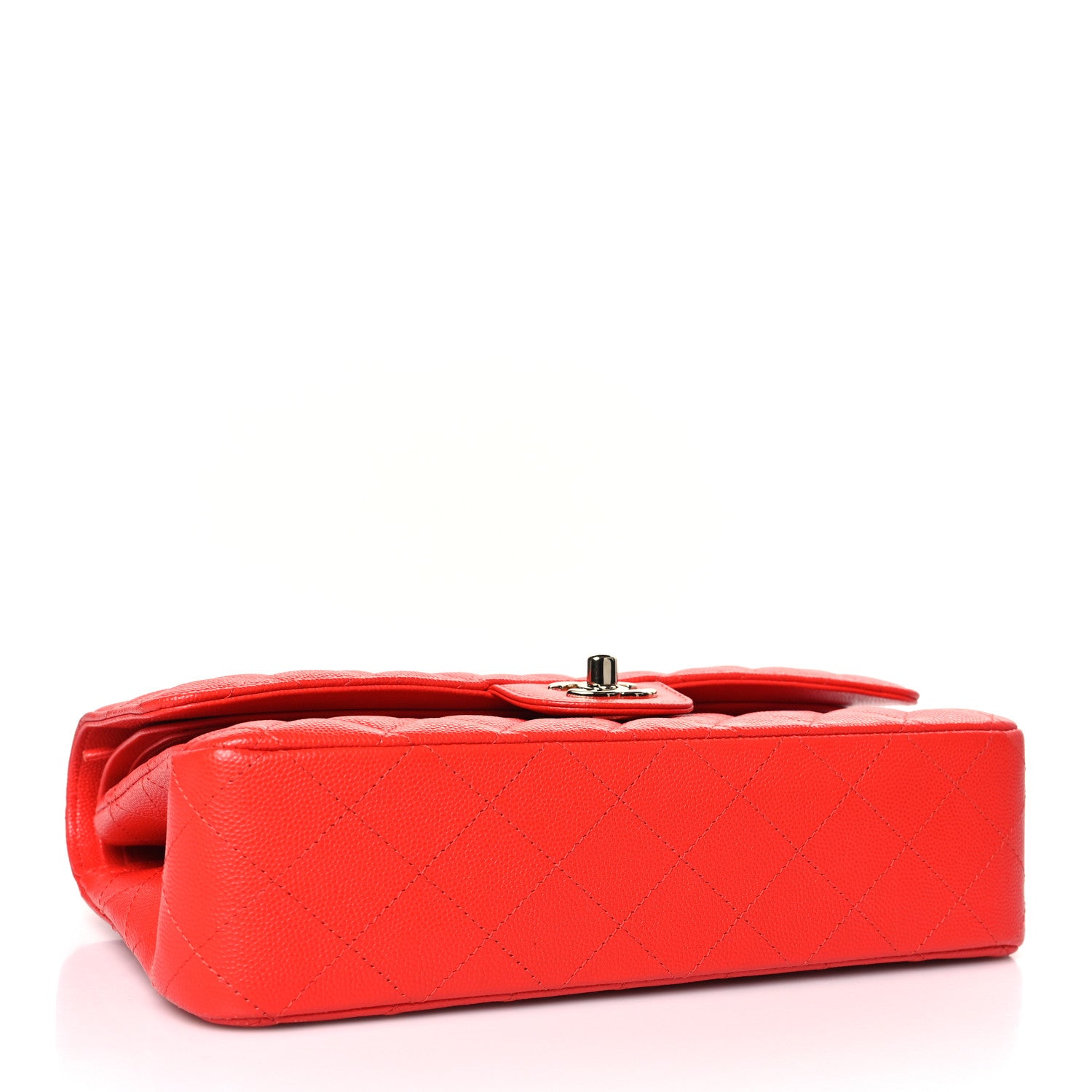 Chanel Caviar Quilted Medium Double Flap Red 4 of 11
