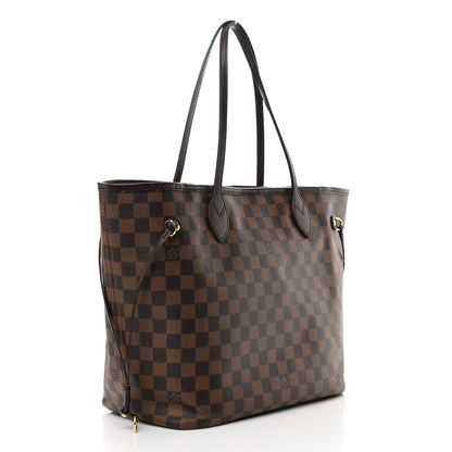 Louis Vuitton Damier Ebene Neo Neverfull MM Rose Ballerine 3 of 19
