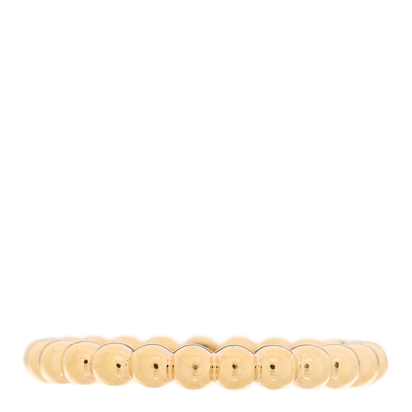 18K Rose Gold Medium Perlee Ring 54 6.75