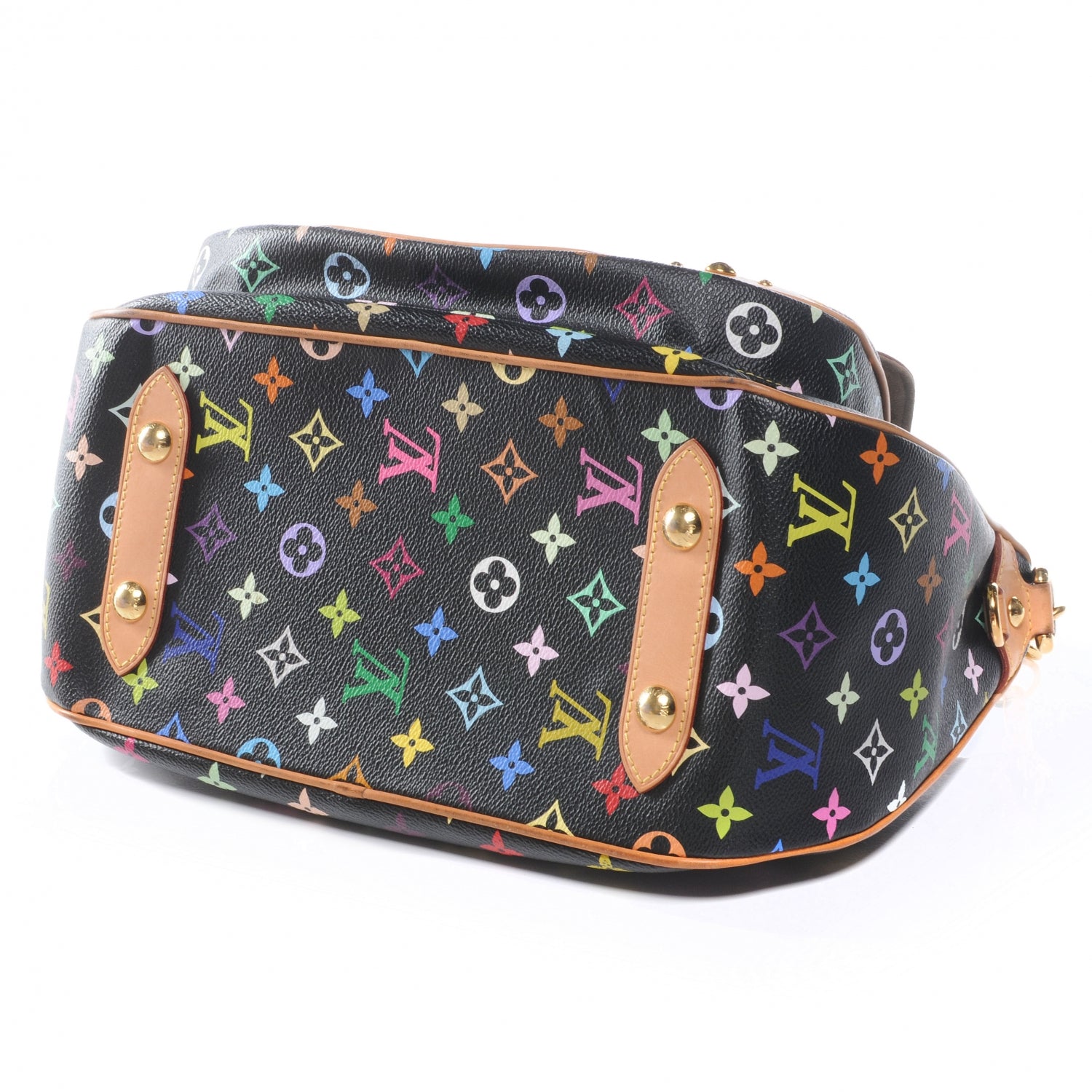 Louis Vuitton Monogram Multicolor Rita Black 4 of 7