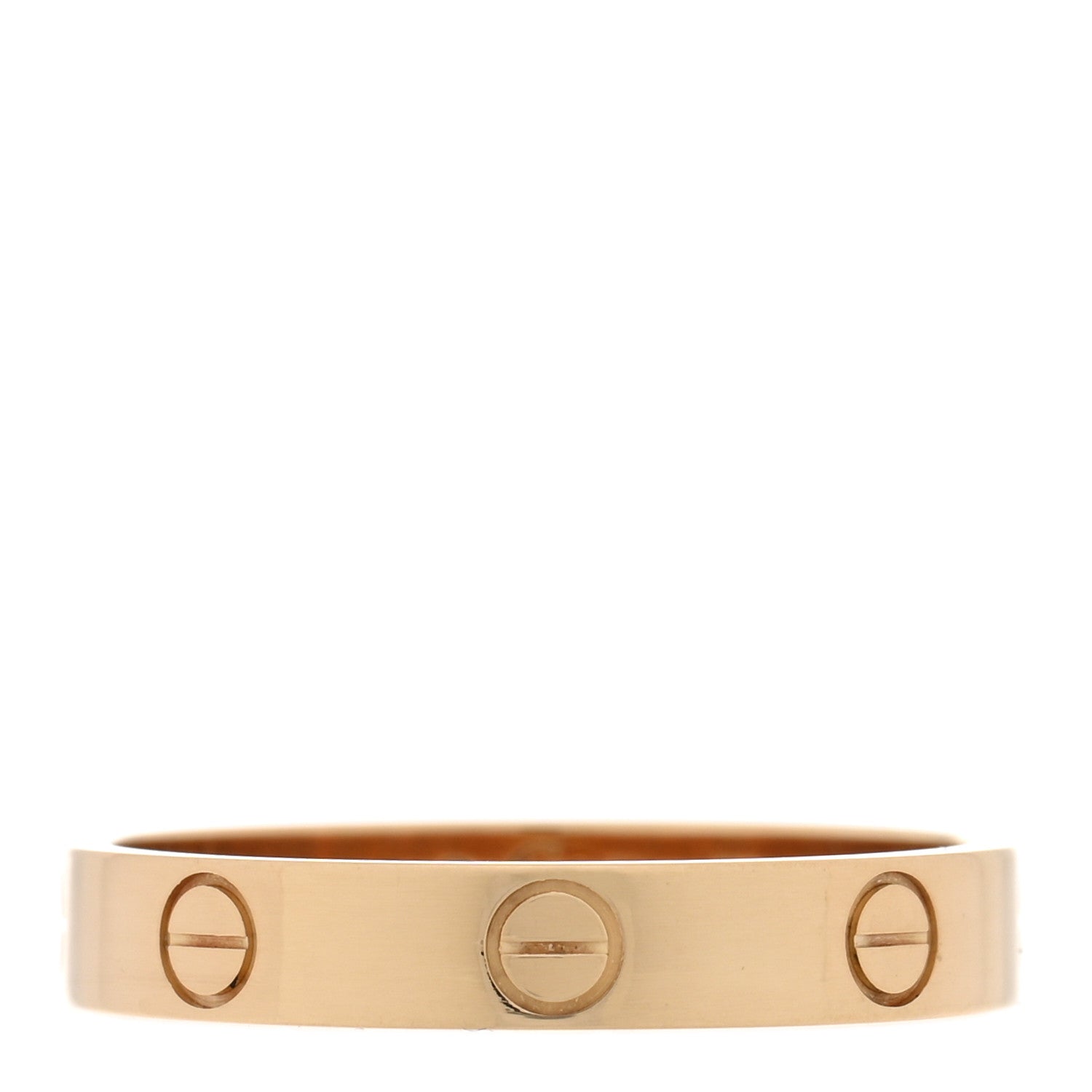 Cartier 18K Yellow Gold 3.5mm LOVE Wedding Band Ring 58 8.5 3 of 5