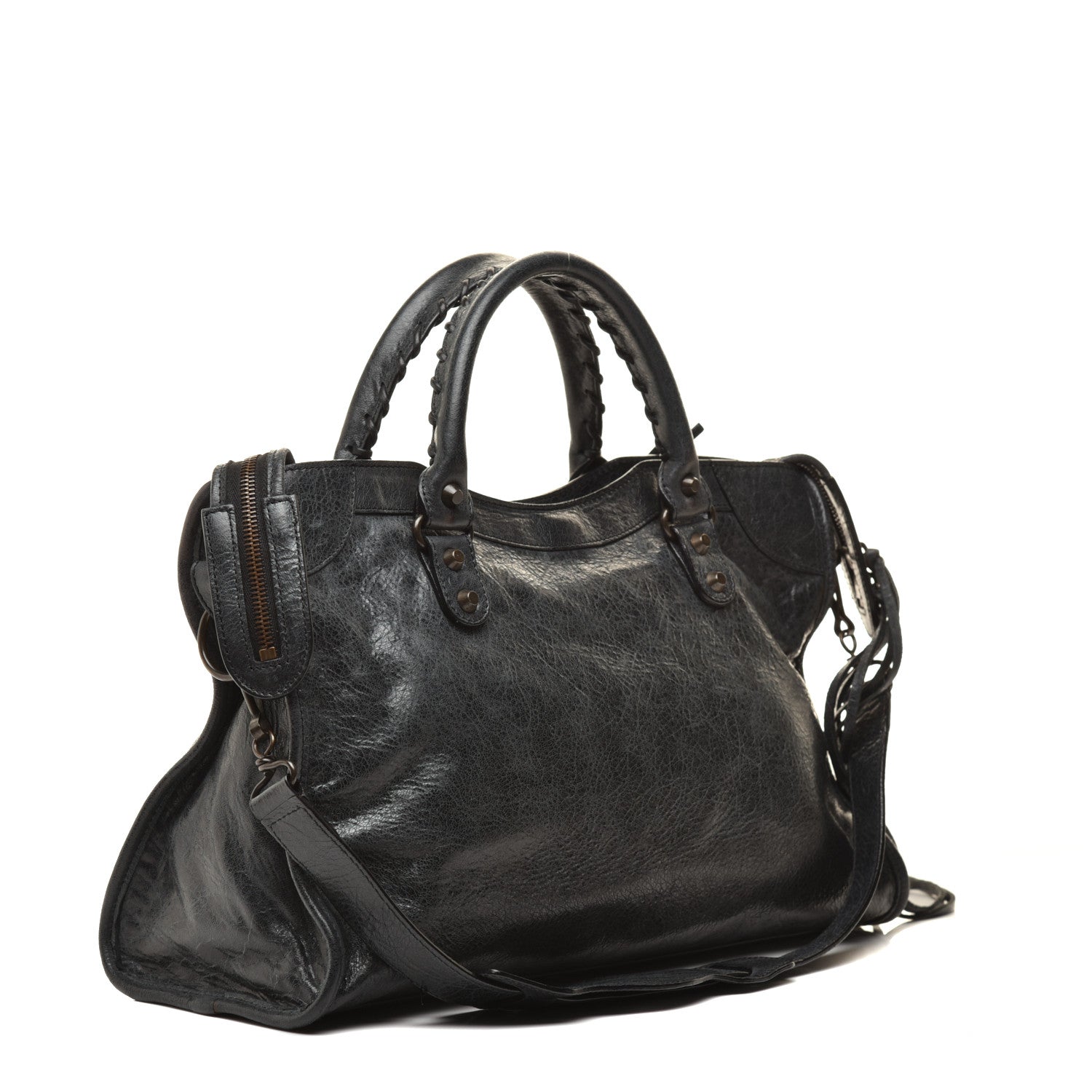 Balenciaga Agneau Classic Hardware City Black 2 of 8