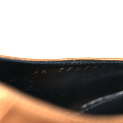 Saint Laurent Silk Satin Faye 110 Pumps 38 Deep Cognac 9 of 10