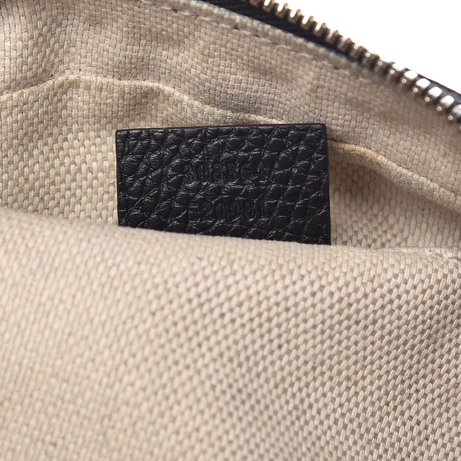 Gucci Pebbled Calfskin Small Soho Disco Bag Black 6 of 14