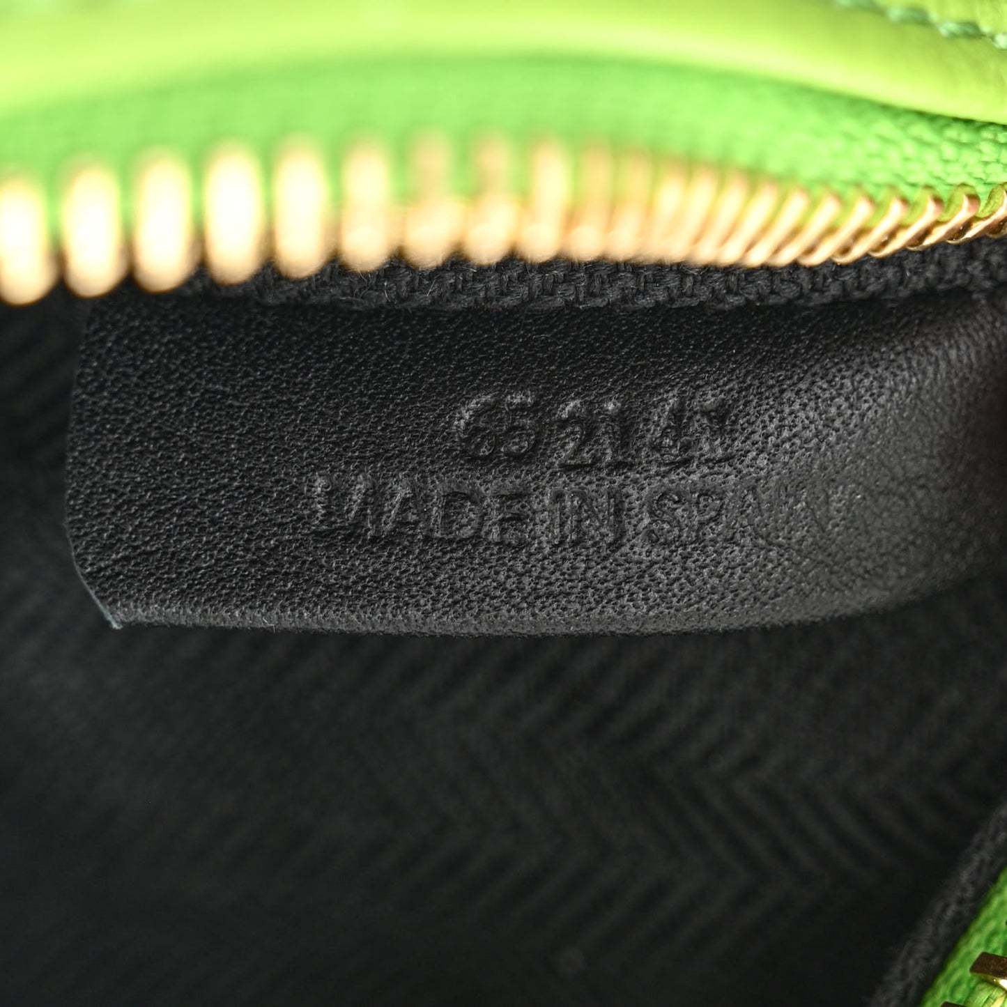 Jacquard Anagram Calfskin Small Cubi Bag Apple Green