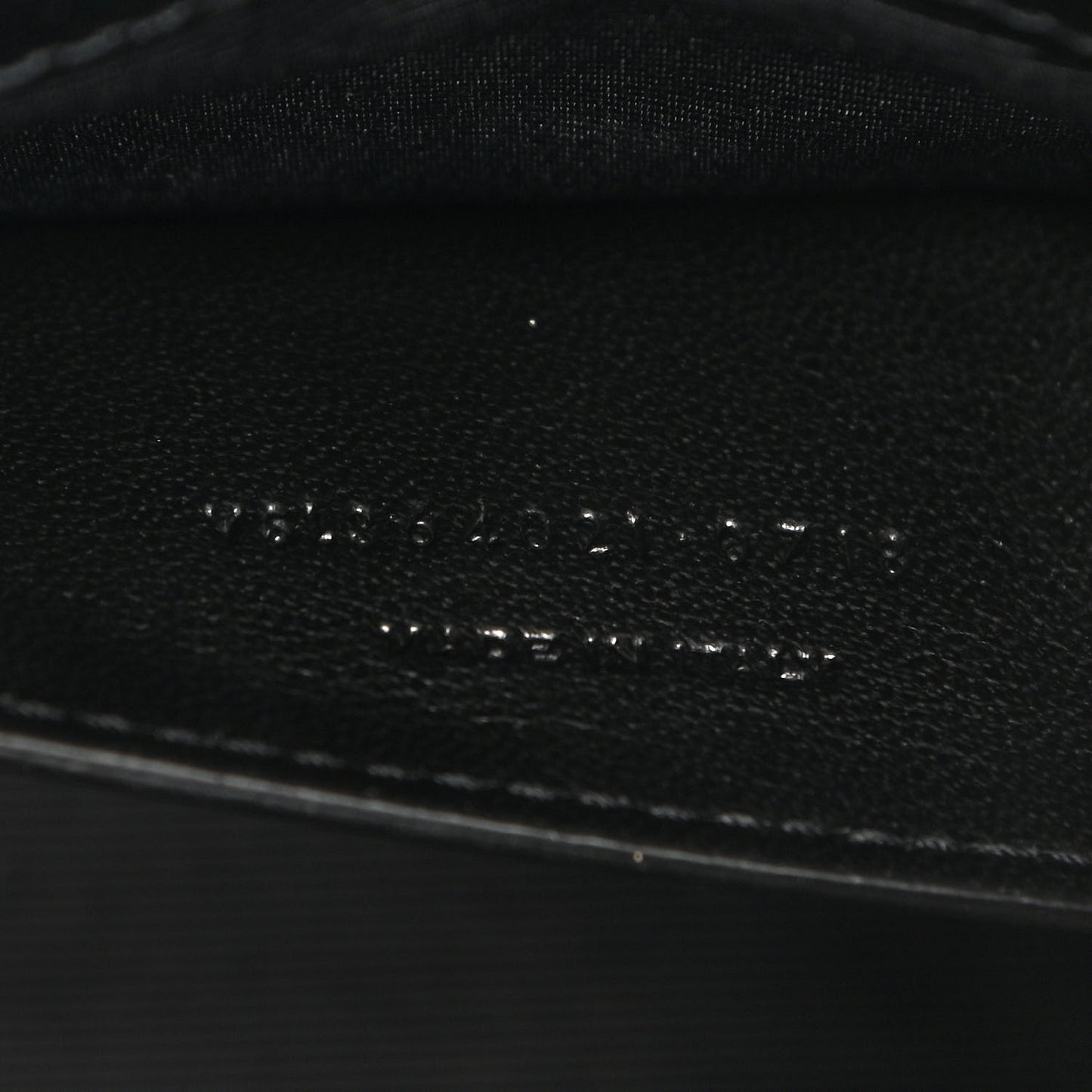 Grain De Poudre Medium Classic Monogram Kate Satchel Black