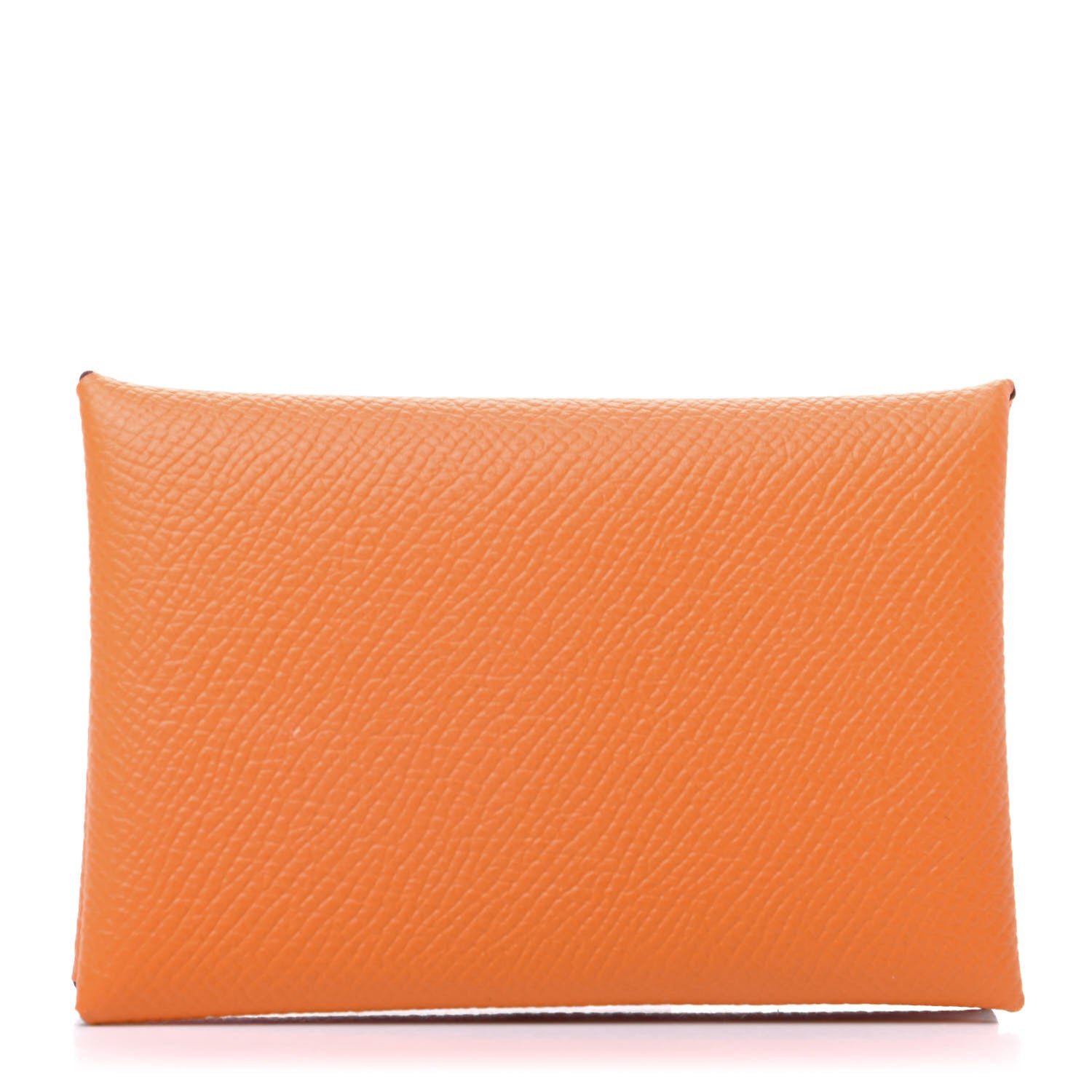 Hermes Epsom Calvi Card Case Abricot 1 of 10