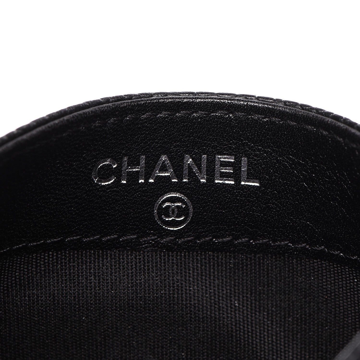 Chanel Caviar Timeless CC Card Holder Black 6 of 8