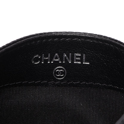 Chanel Caviar Timeless CC Card Holder Black 6 of 8