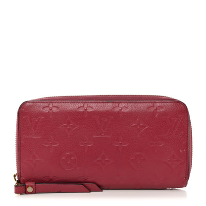Louis Vuitton Empreinte Zippy Wallet Raisin 1 of 8