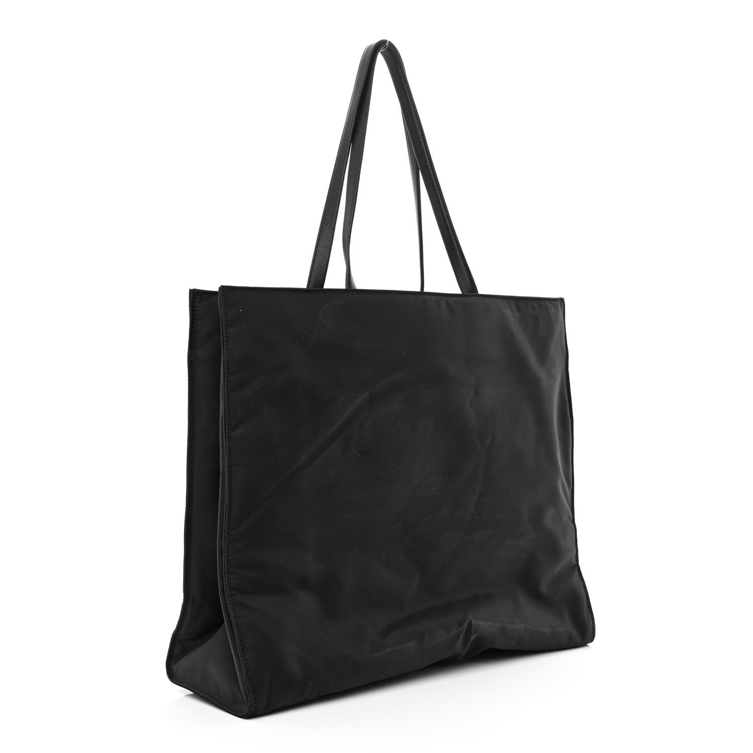 Prada Tessuto Nylon Tote Bag Black 3 of 10