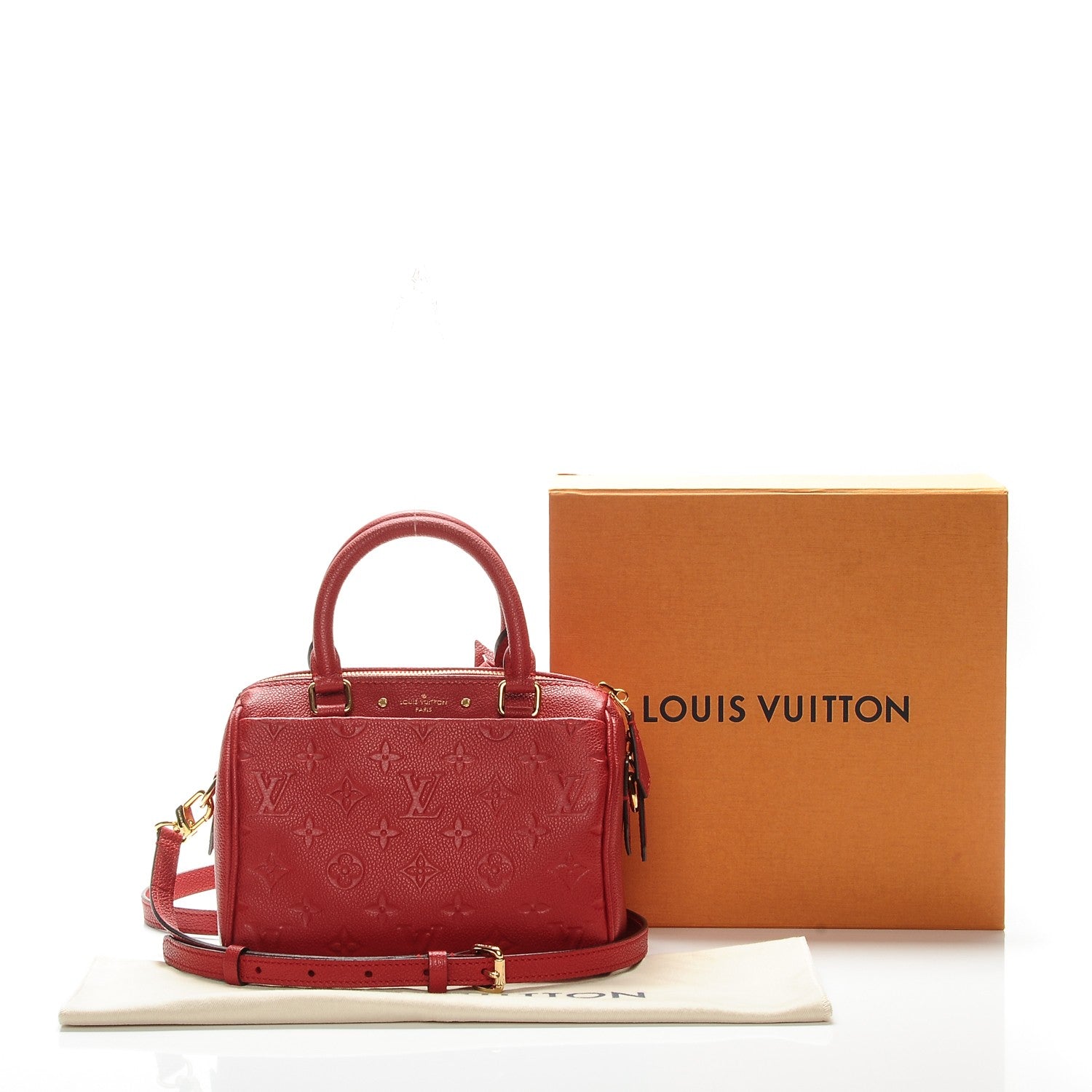 Louis Vuitton Empreinte Speedy Bandouliere 20 NM Cherry 8 of 8