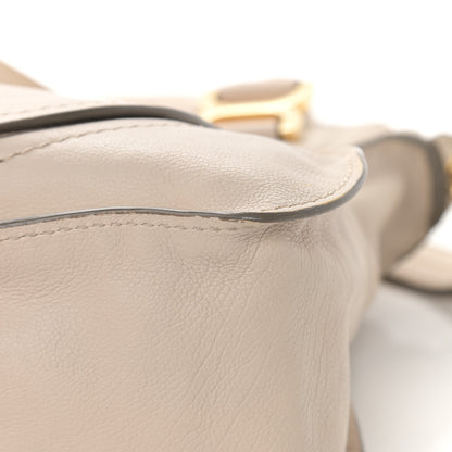 Chloe Calfskin Medium Marcie Nude Satchel Beige 10 of 15