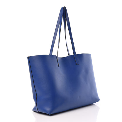Saint Laurent Calfskin Large Shopping Tote Ultramarine 4 of 12