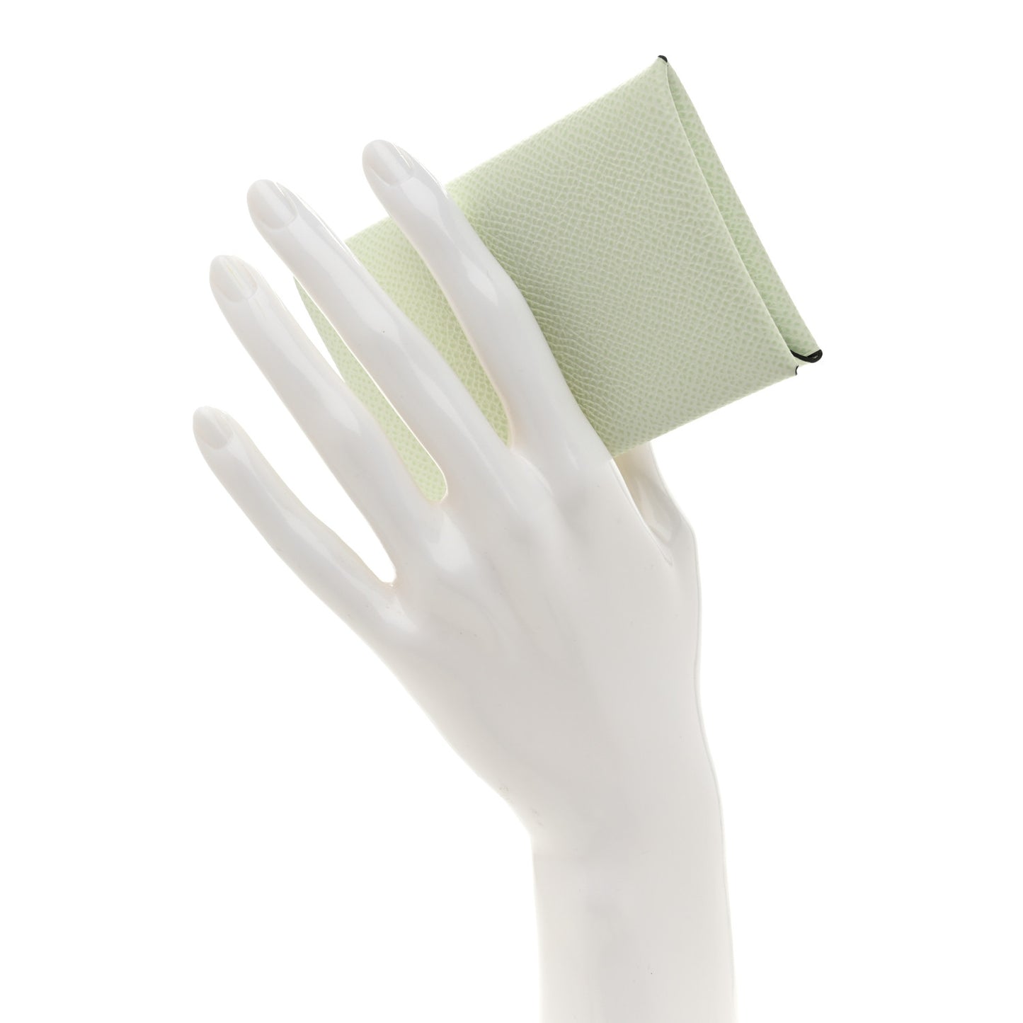 Epsom Calvi Card Case Vert Fizz