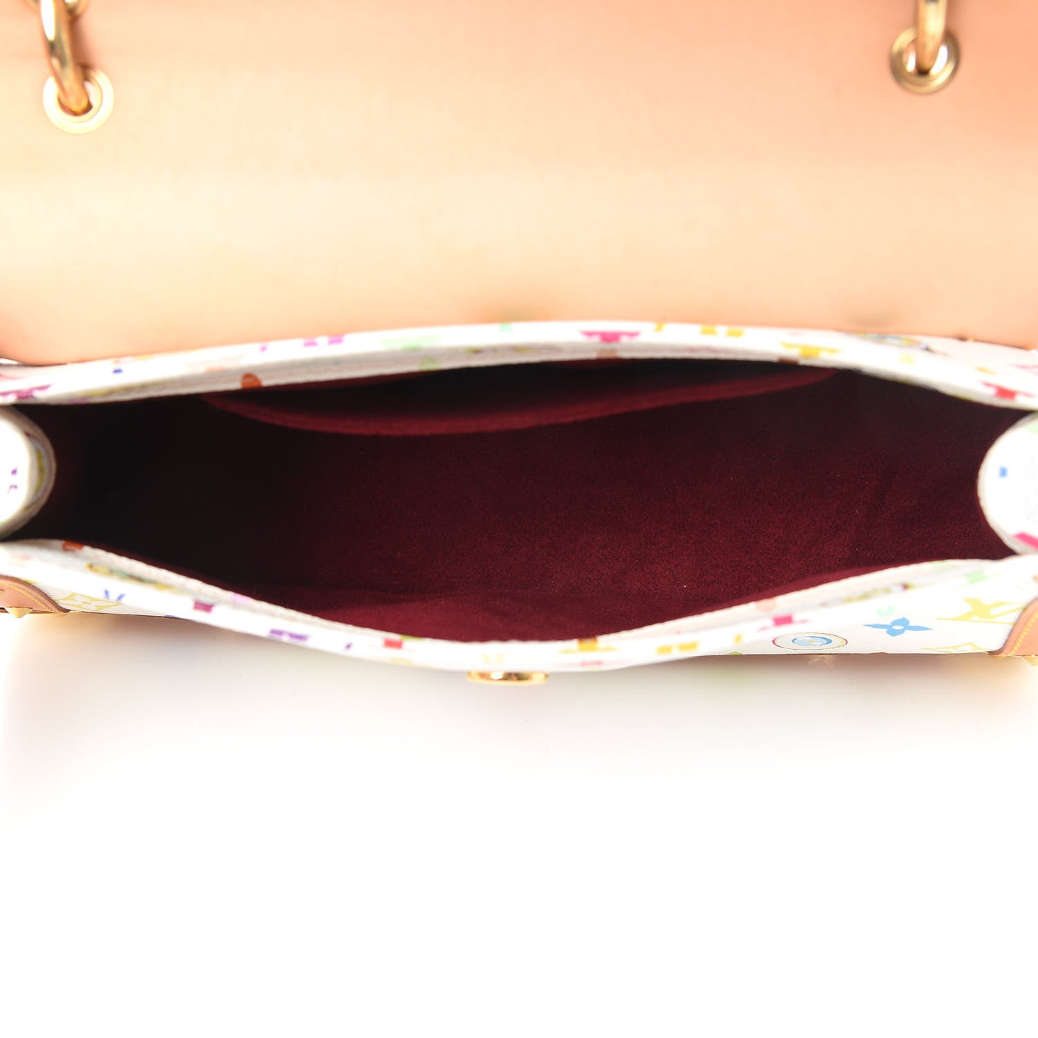 Louis Vuitton Monogram Multicolor Eye Need You Bag White 5 of 14