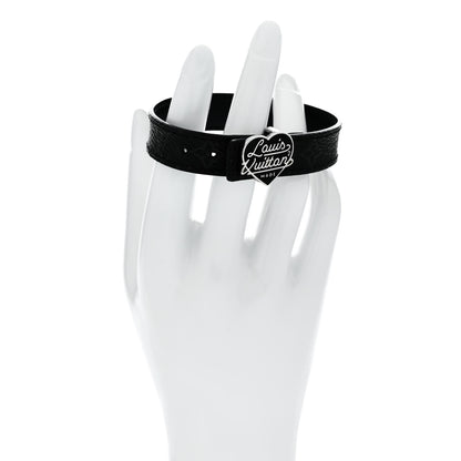 Louis Vuitton X NIGO Monogram Eclipse LV Heart Reversible Bracelet 2 of 4