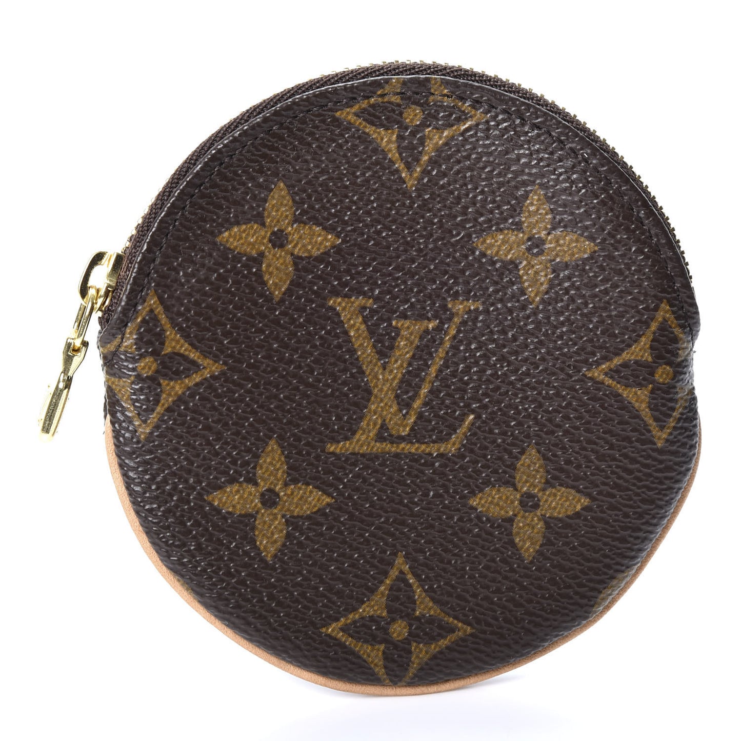 Monogram Round Coin Purse