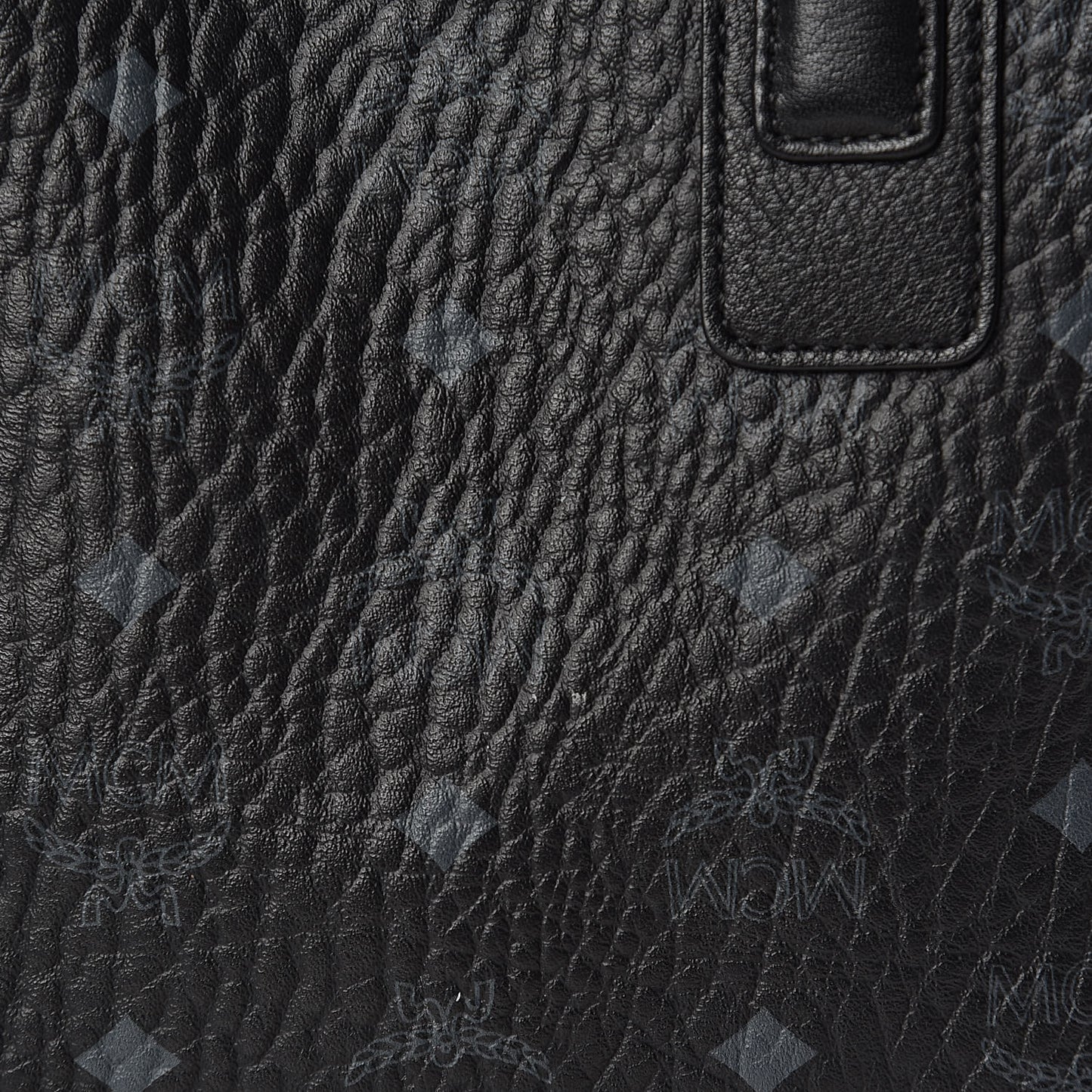Visetos Medium Liz Reversible Shopper Tote Black