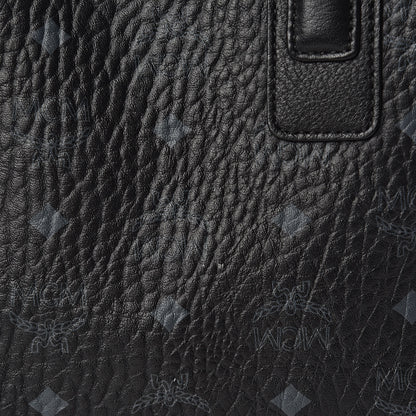 MCM Visetos Medium Liz Reversible Shopper Tote Black 14 of 16