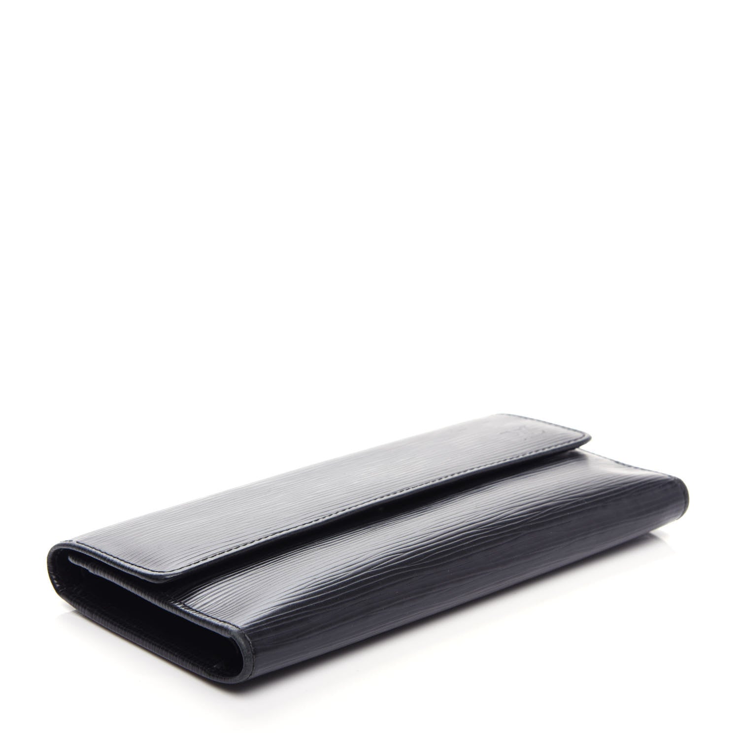 Louis Vuitton Epi Porte Tresor International Wallet Black 4 of 8