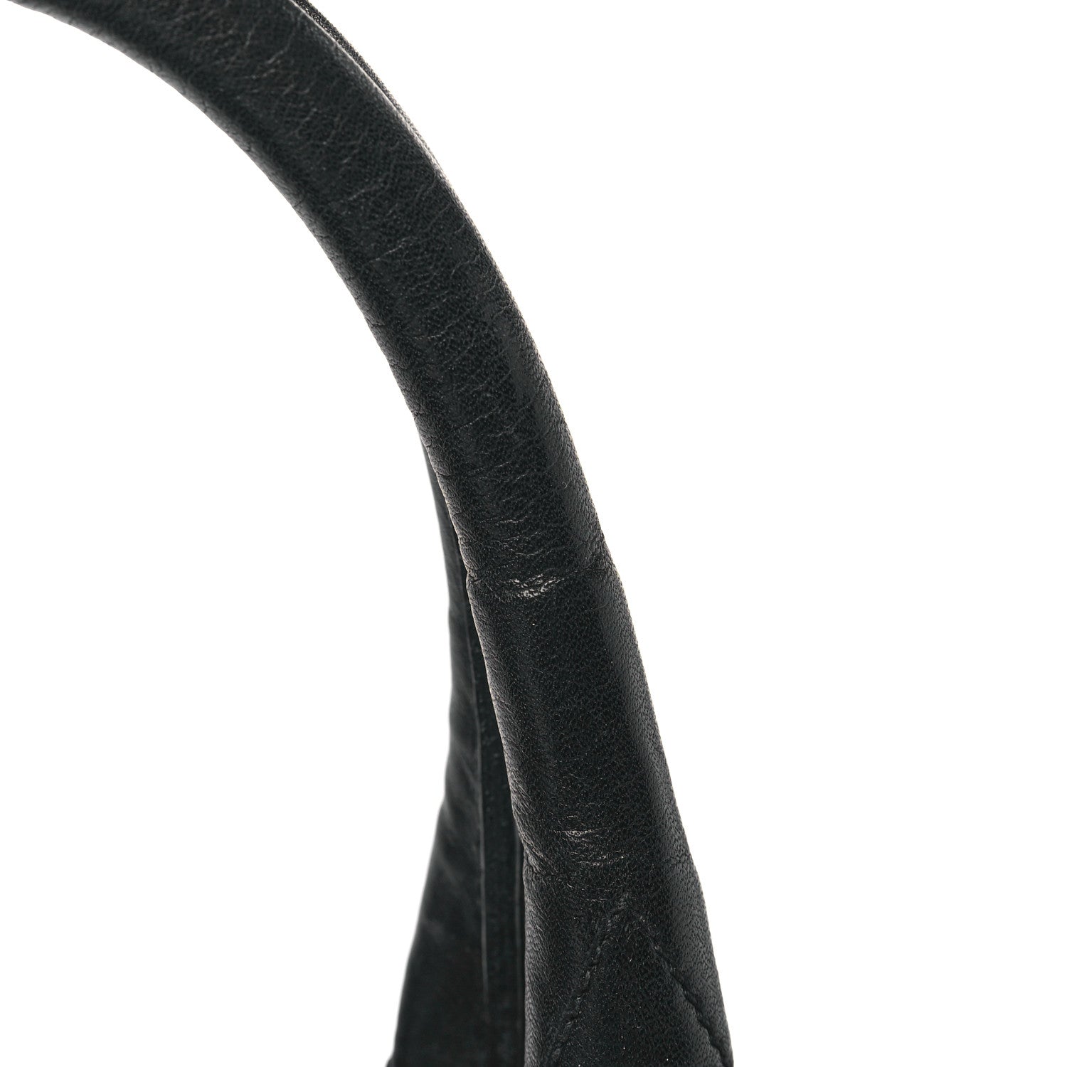 Chanel Calfskin Stitched CC Boston Black 10 of 11