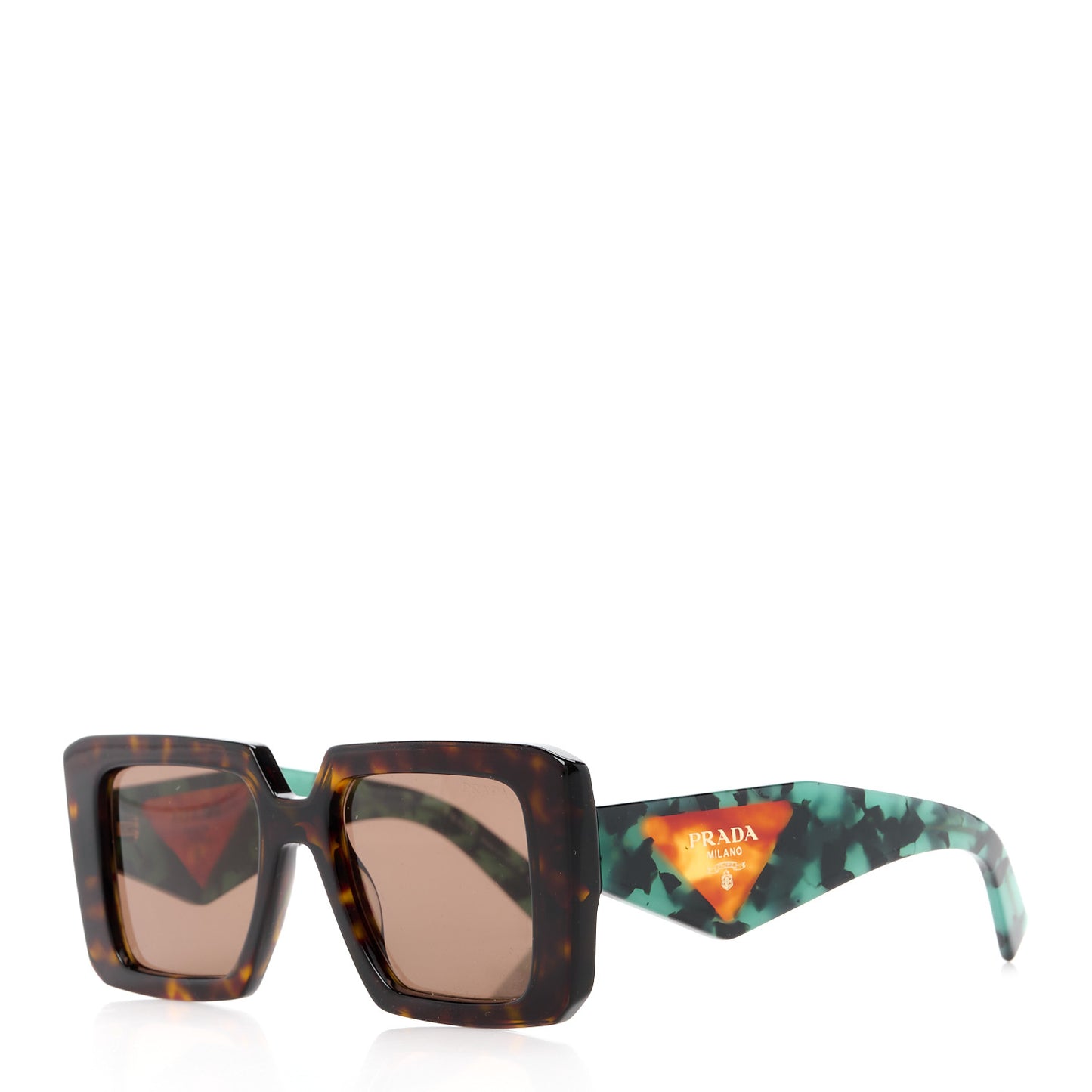 Acetate Symbole Sunglasses SPR 23Y Red Tortoise
