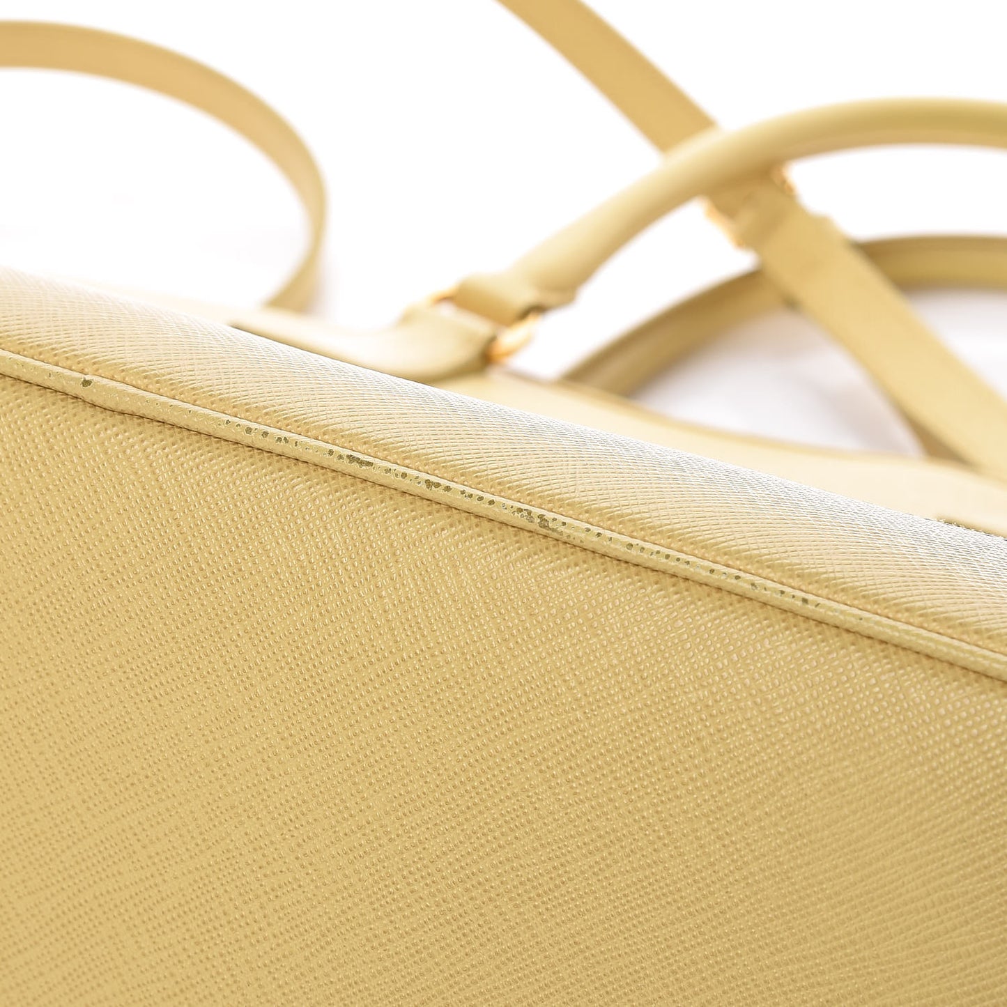 Saffiano Lux Open Promenade Tote Ananas